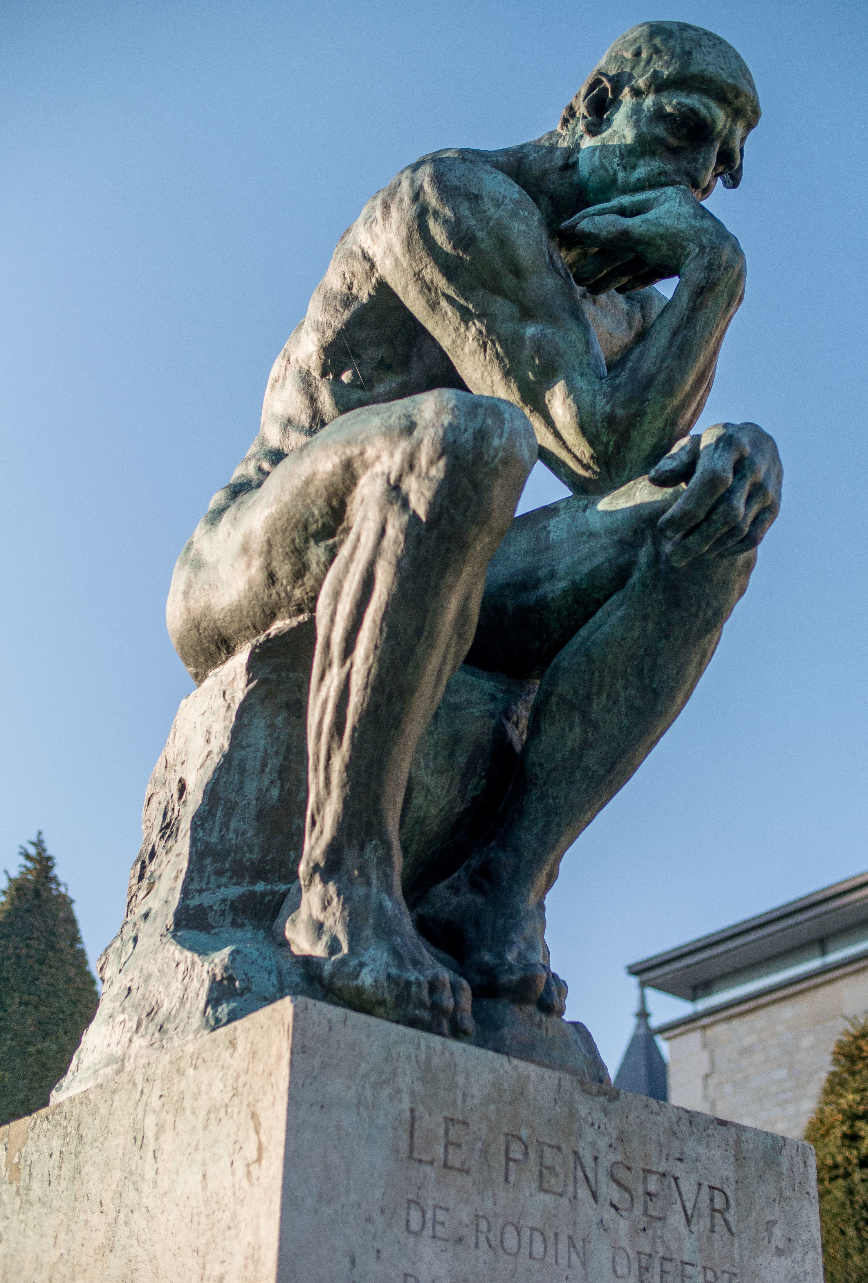 17 Le Penseur in the Jardin du Musée Rodin Paris March 2014