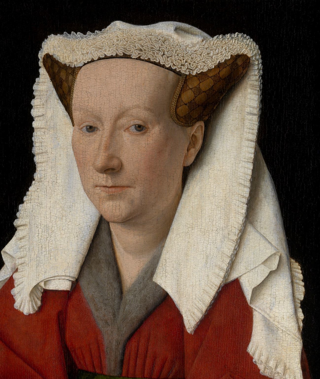 25 Portret van Margareta van Eyck aangepast