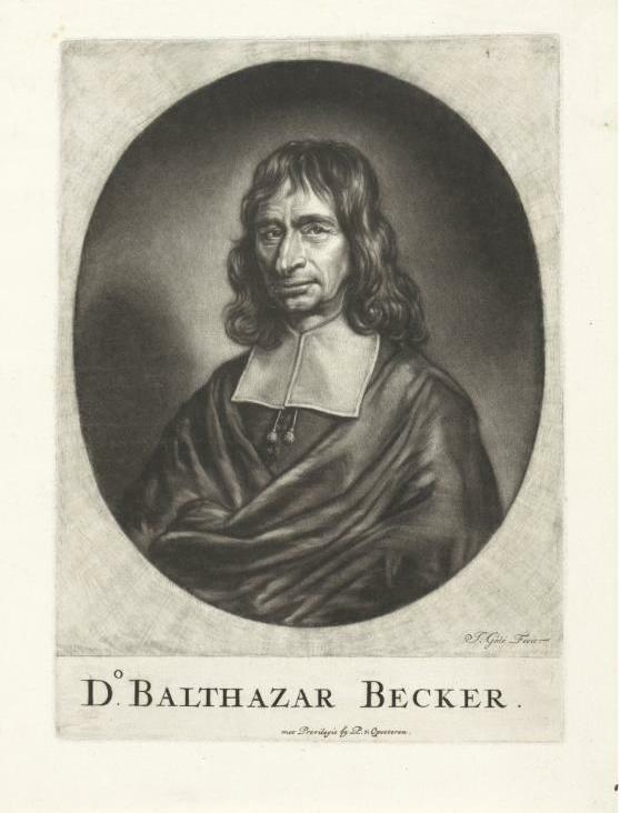 Jacob Gole Portret van Balthasar Bekker Rijksmuseum Amsterdam