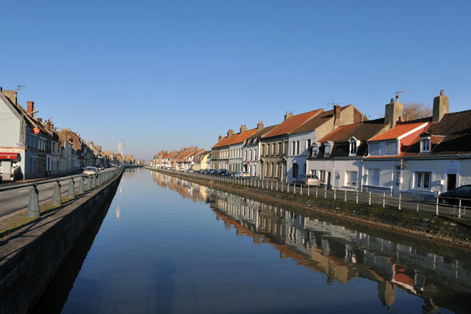 Le canal du Haut Pont Patrimoine Saint Omer