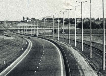 1972 nieuwe autosnelweg tussen Kortrijk en de Franse grens c Marcel Anckaert via Stad Kortrijk