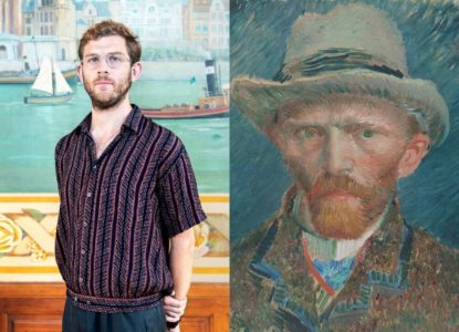 Daan de Jager Zelfportret Vincent van Gogh 1887