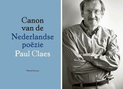 Paul Claes Canon van de Nederlandse poëzie Michiel Hendryckx