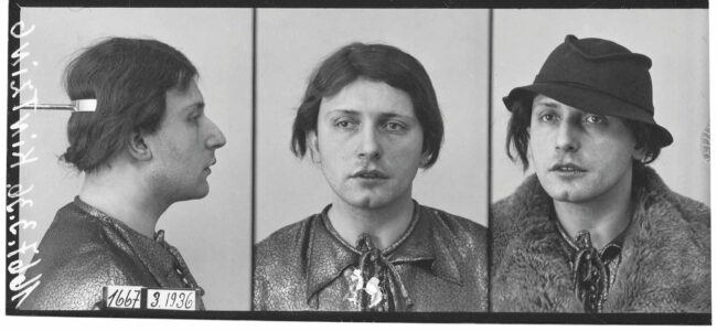 4 Gerechtelijke identiteitsfoto van Fritz Kitzing in 1936 Coll Landesarchiv Berlin