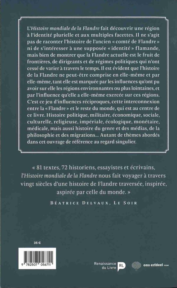 Cover Histoire de la Flandre 1