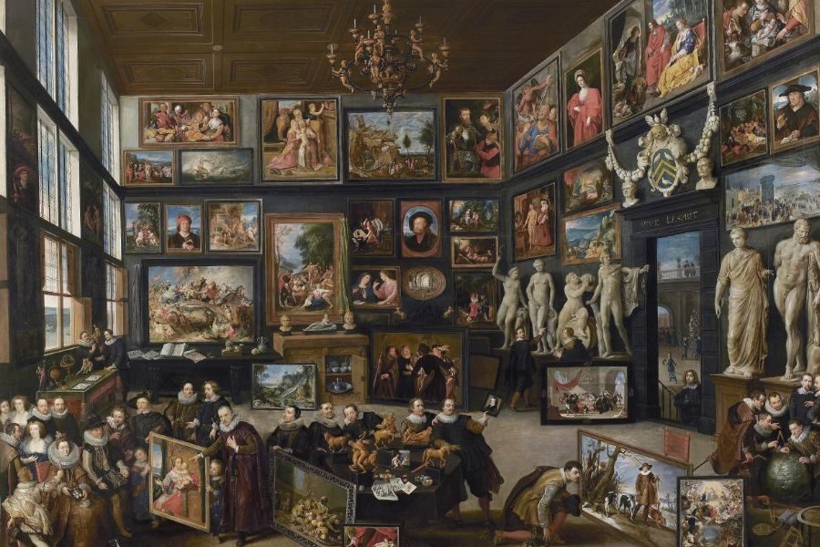 De kunstkamer van Cornelis van der Geest c Rubenshuis