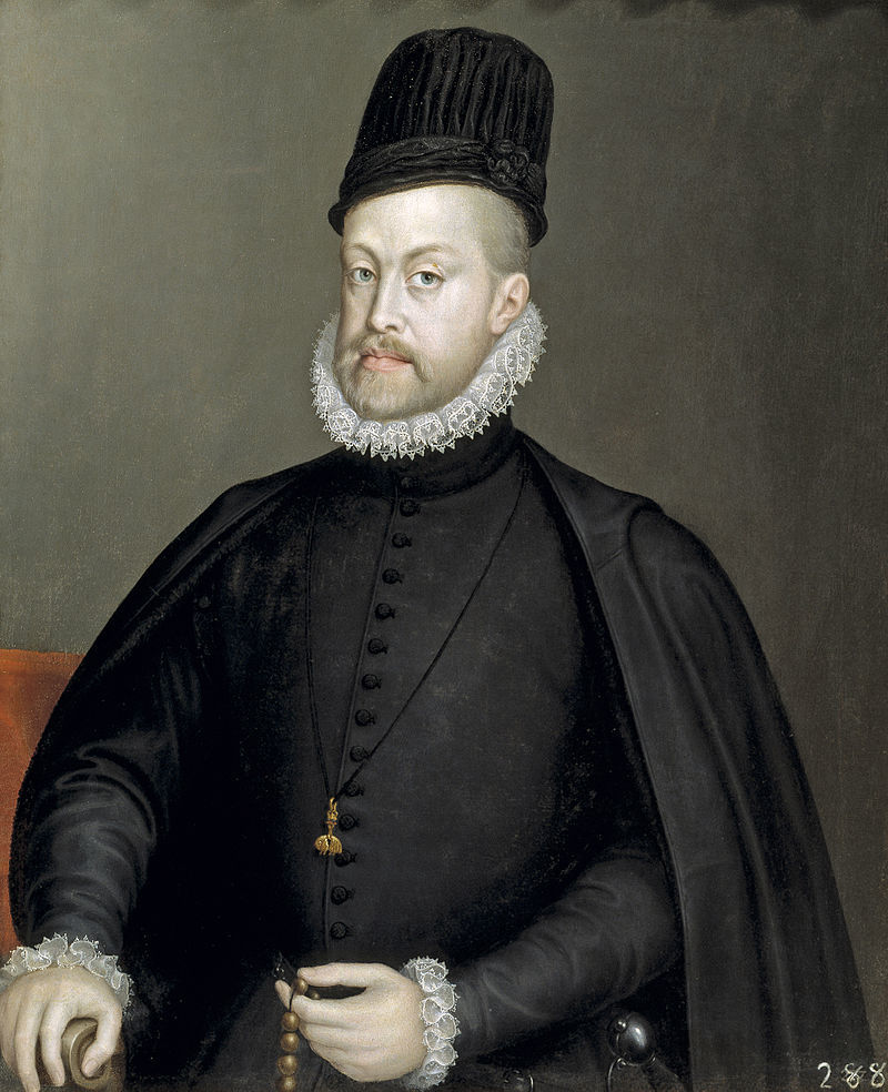 Portrait of Philip II of Spain by Sofonisba Anguissola 002b
