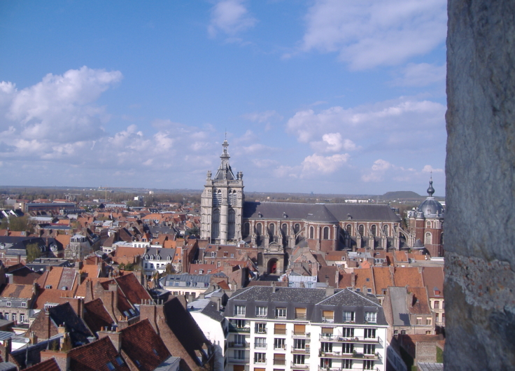 Douai Vue à partir du Beffroi 03