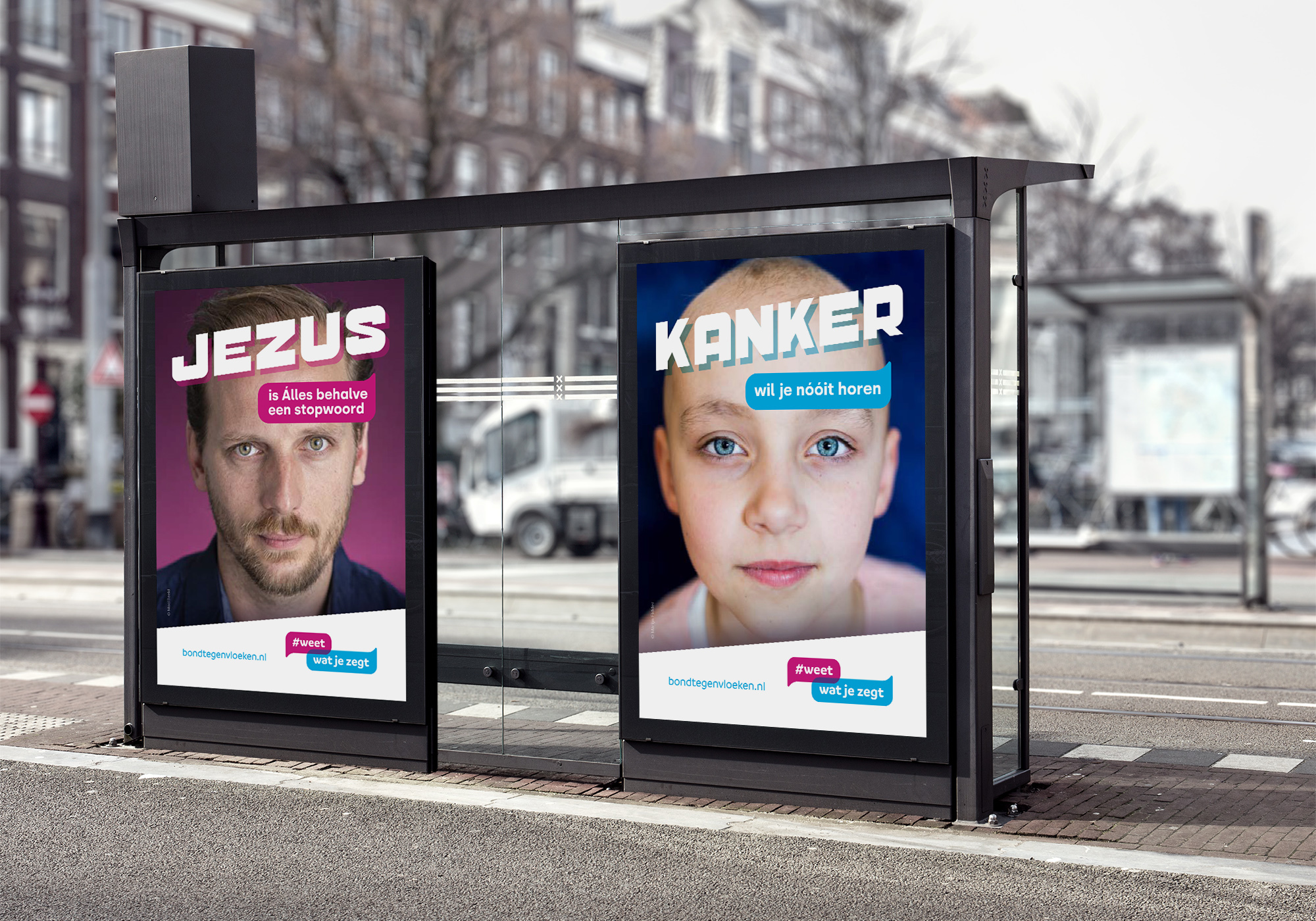 Campagnebeeld Bond tegen vloeken