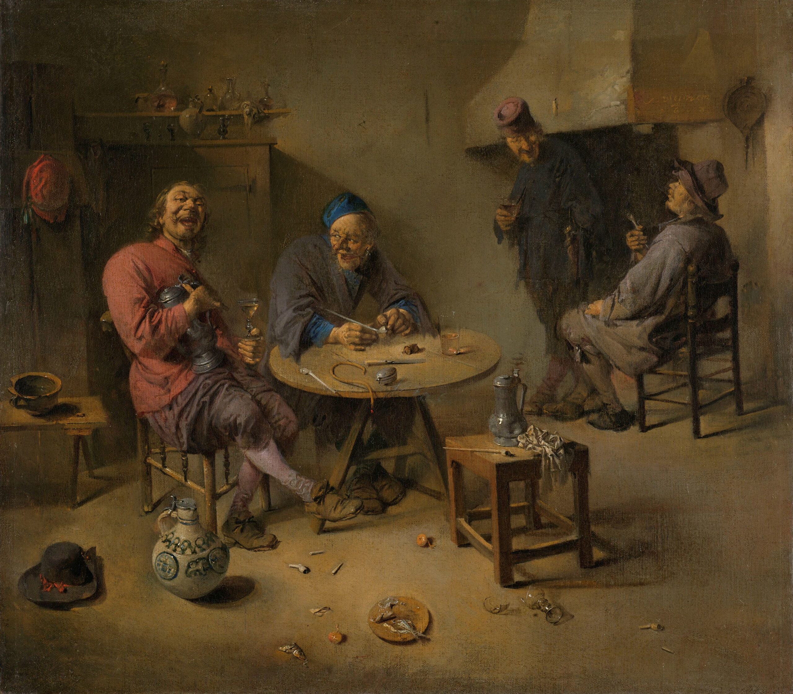 De gelagkamer Abraham Diepraam
