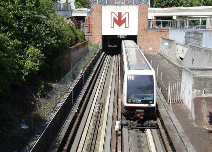 1024px Ligne 1 du métro de Lille Métropole Interstation Cité Scientifique Professeur Gabillard Triolo 01