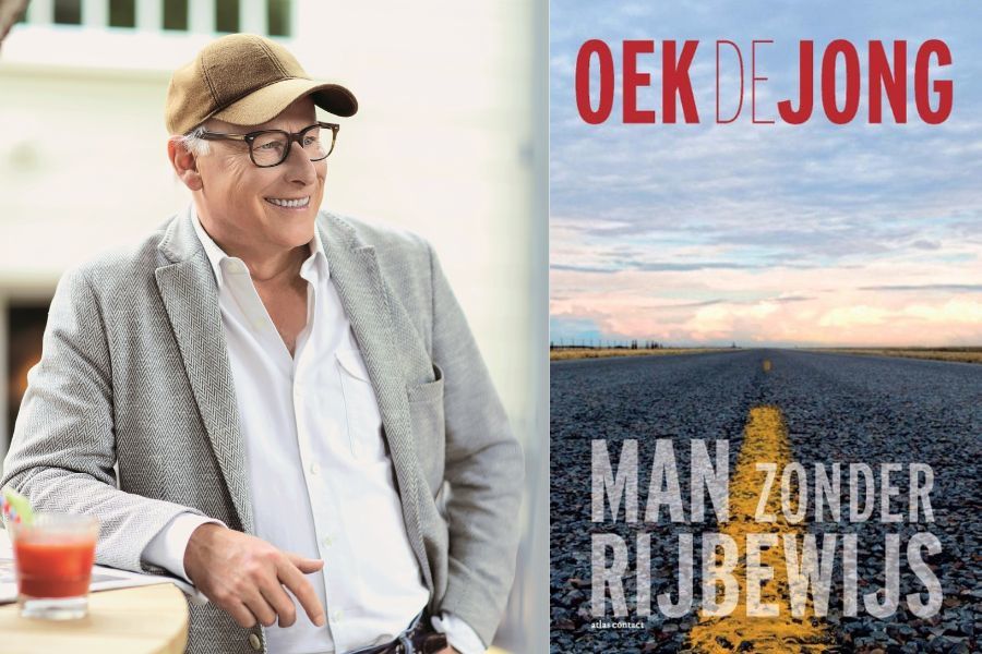 de lage landen Oek de Jong vertoont literair fietsersgedrag in ‘Man