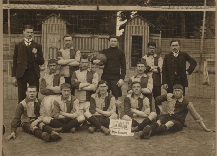 Club Brugge in 1908 c City Archives of Bruges collection J A Rau Bruges