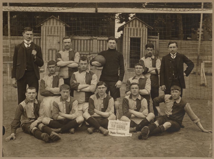 Club Brugge in 1908 c City Archives of Bruges collection J A Rau Bruges