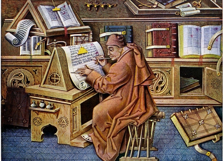 The Scribe at Work