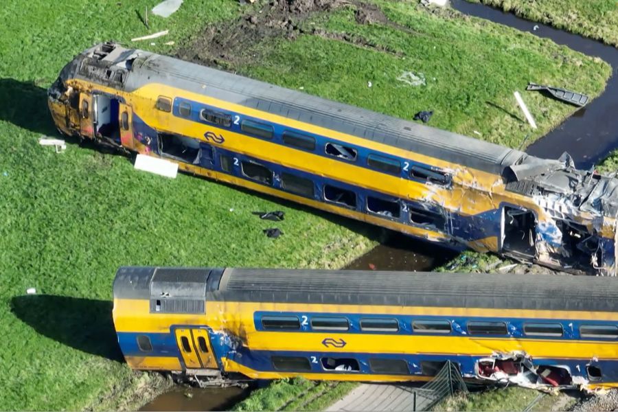 Treinongeluk Voorschoten c NOS