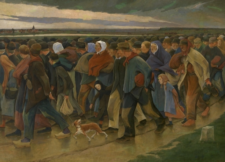 Eugène Laermans Landverhuizers c KMSKA