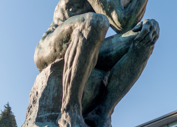 17 Le Penseur in the Jardin du Musée Rodin Paris March 2014