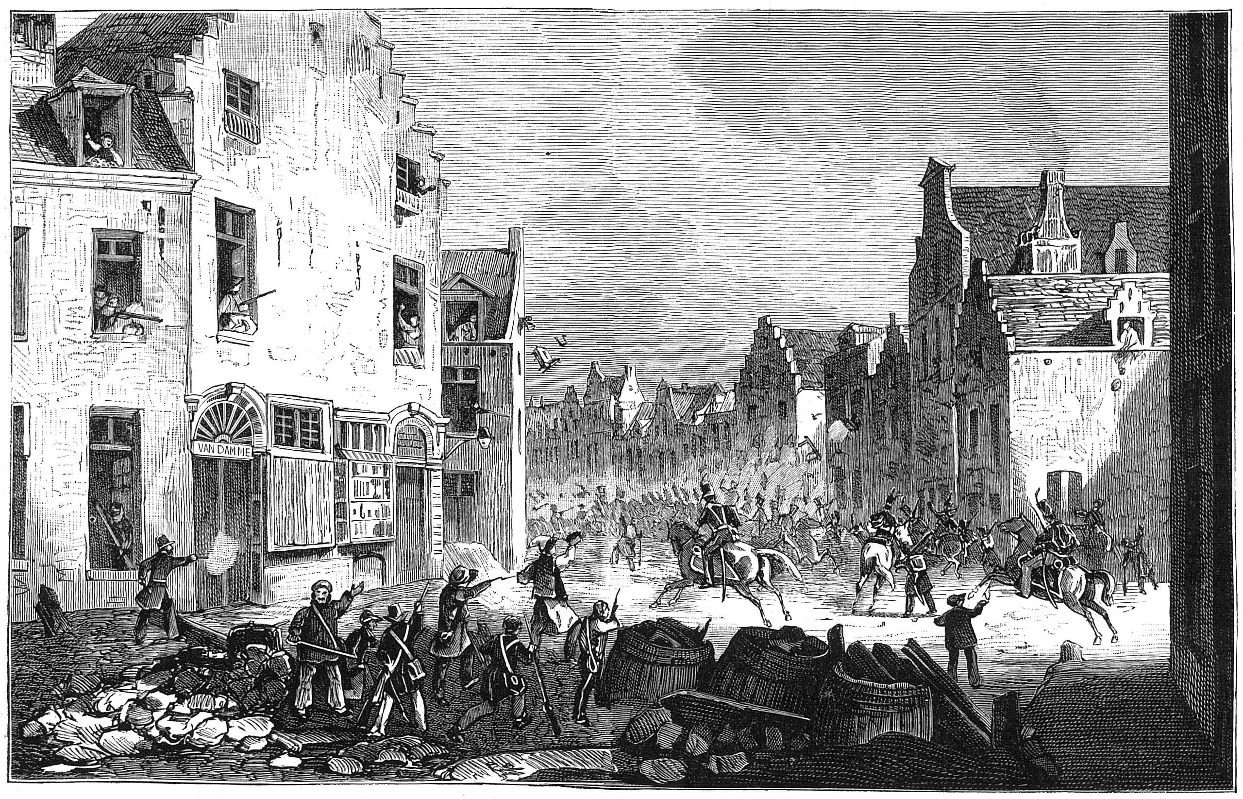 2560px-Révolution_belge_de_1830_-_La_rue_de_Flandre_le_jeudi_23_septembre_1830