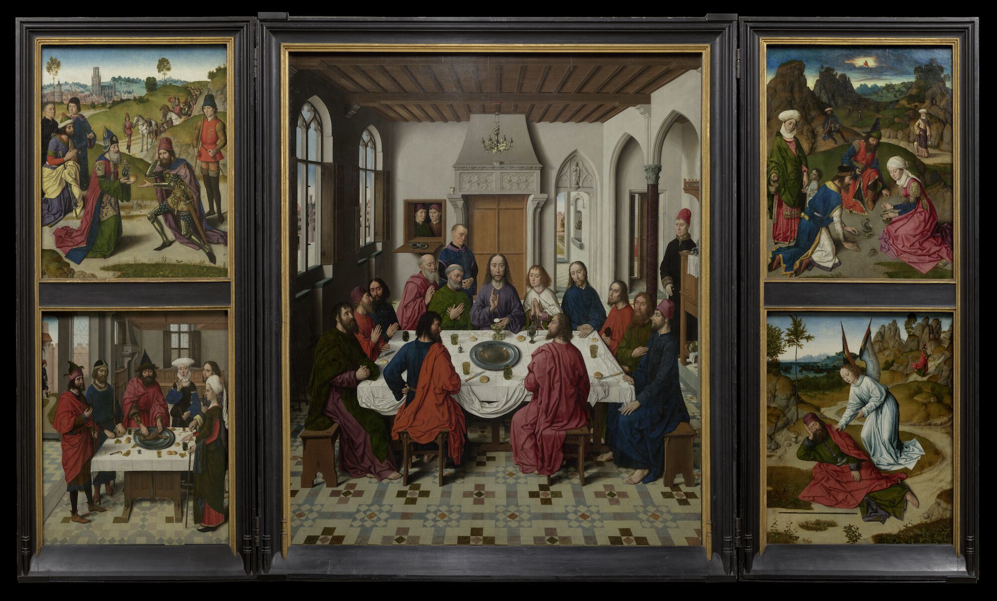 Dirk Bouts het laatste avondmaal Museum M Leuven www artinflanders be Dominique Provost CC BY NC ND 4 0