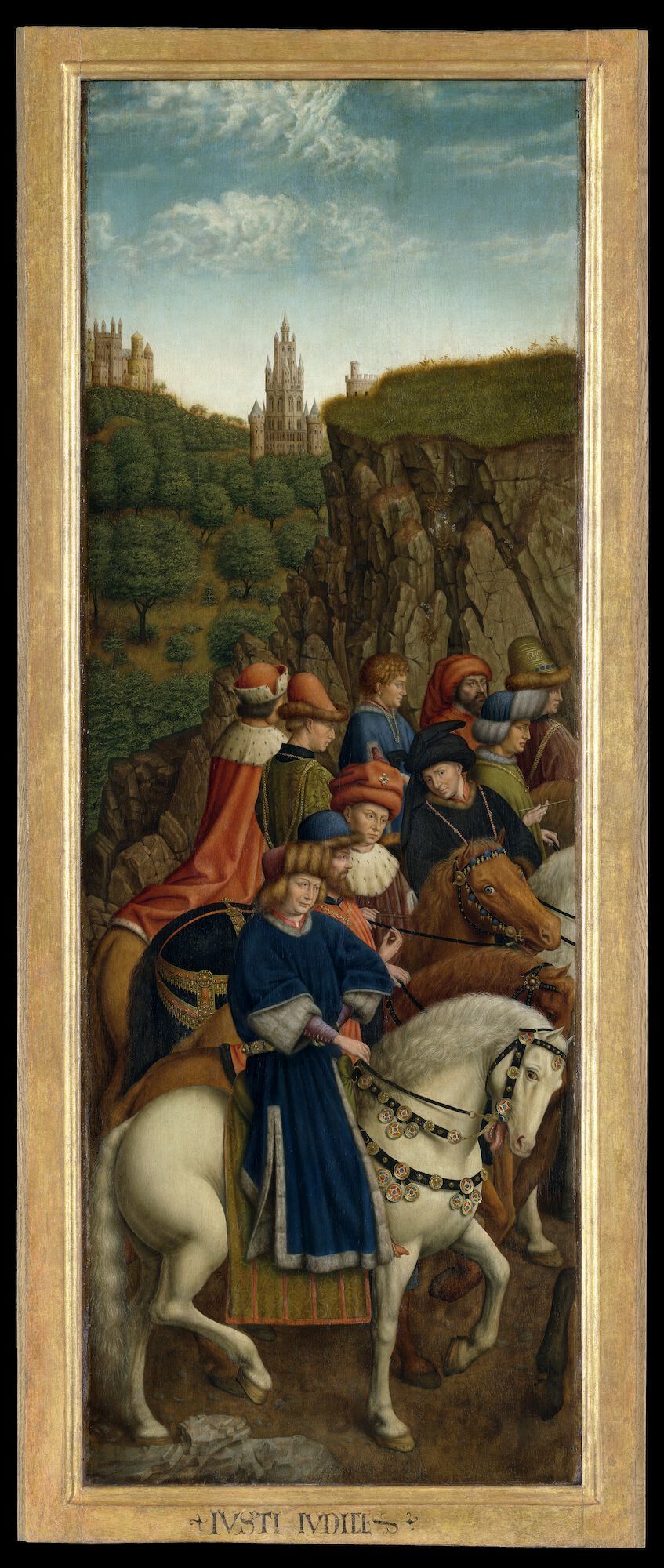 Het lam gods de rechtvaardige rechters c Sint Baafskathedraal Gent www artinflanders be Dominique Provost CC BY NC ND 4 0