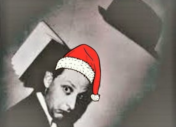 Papieren kerstman 1