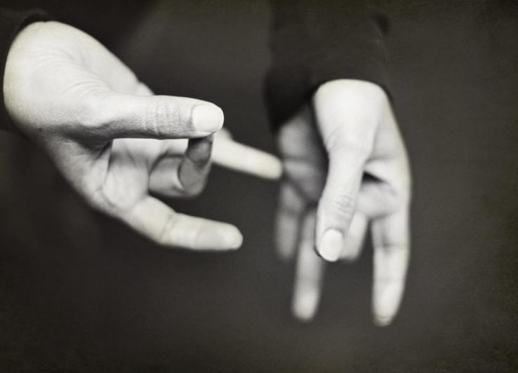 Sign language unsplash