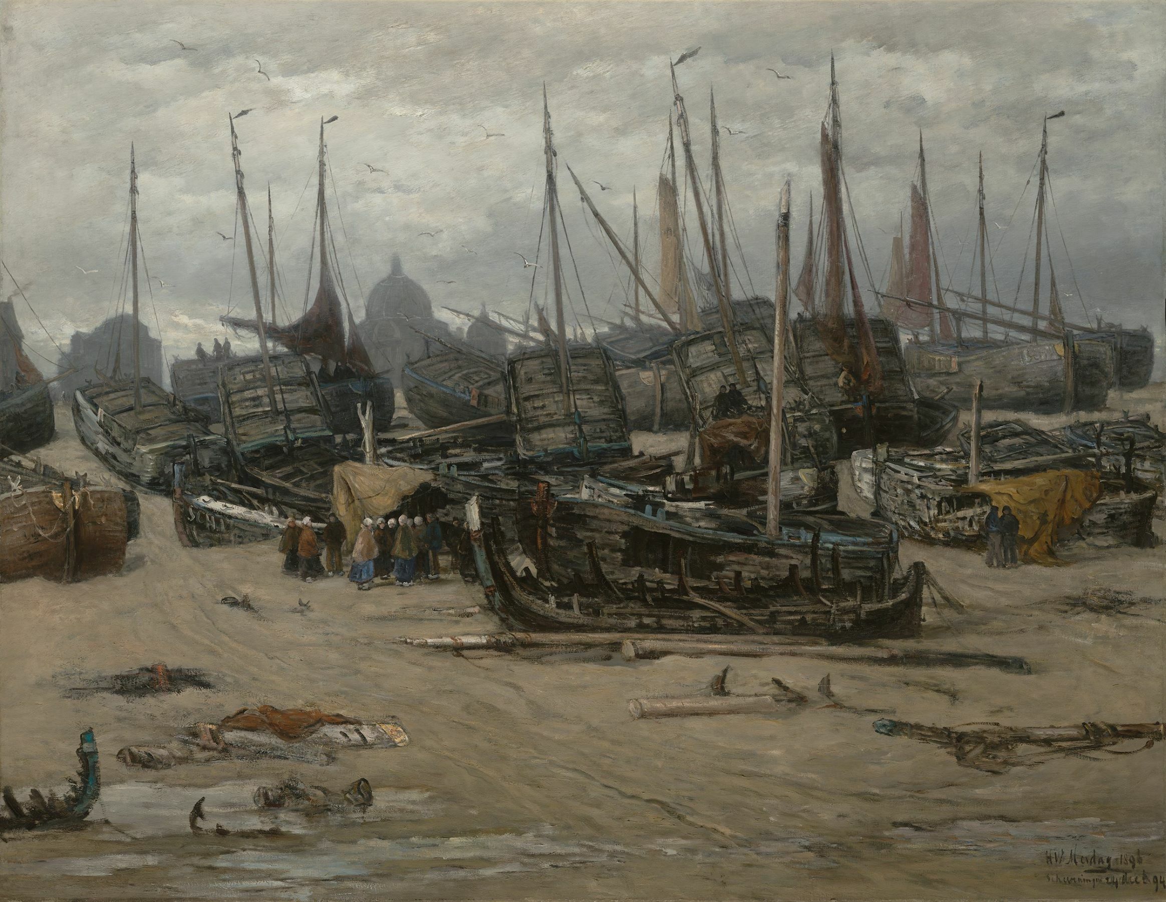 3 Hendrik Willem Mesdag Na de storm van 18941897 Museum Panorama Mesdag