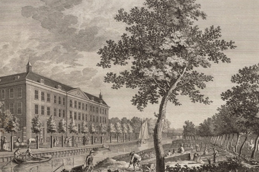 Luthers Diaconiehuis aan de Nieuwe Keizersgracht ca 1773 Collectie Atlas Dreesmann Stadsarchief Amsterdam2