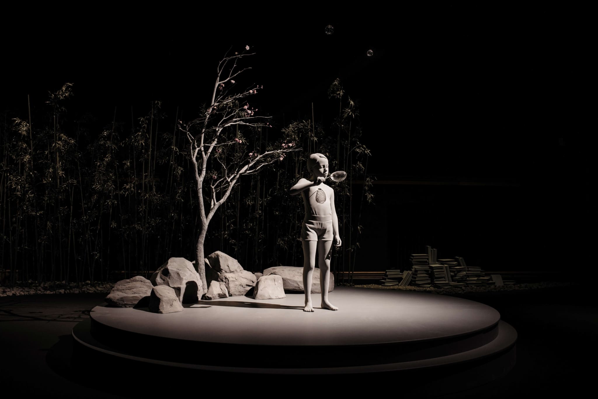 de lage landen Kunstenaar Hans Op de Beeck brengt zijn donkere